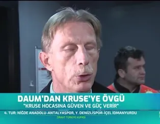 Daum'dan Kruse'ye övgü