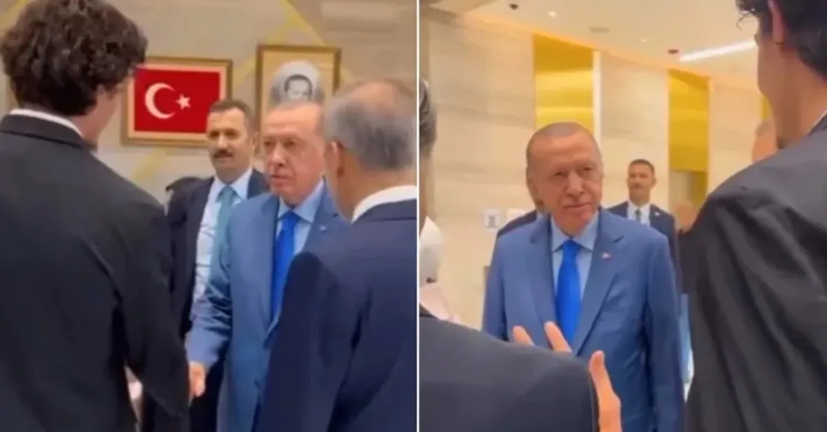 Başkan Erdoğan ile Cedi Osman arasında samimi diyalog: "Seni bizim takıma alırız"