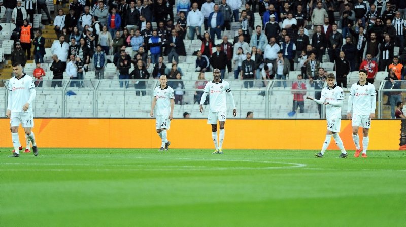 Beşiktaş - Alanyaspor maçından kareler