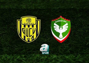 MKE Ankaragücü-Amed SK maçı saat kaçta?