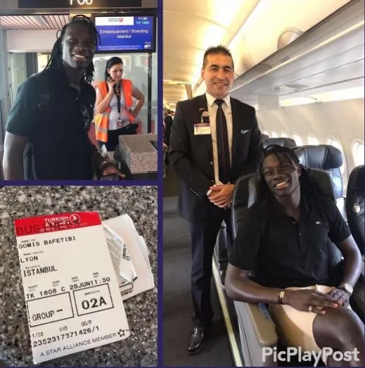 Gomis'in İstanbul yolculuğu başladı - 1