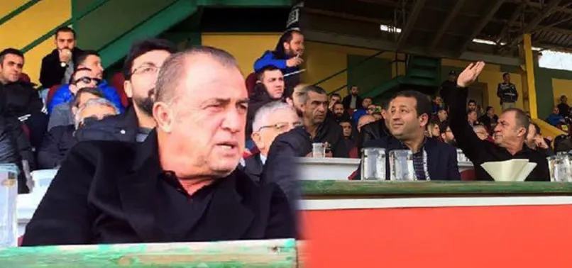 Terim 3'üncü Lig maçını izledi