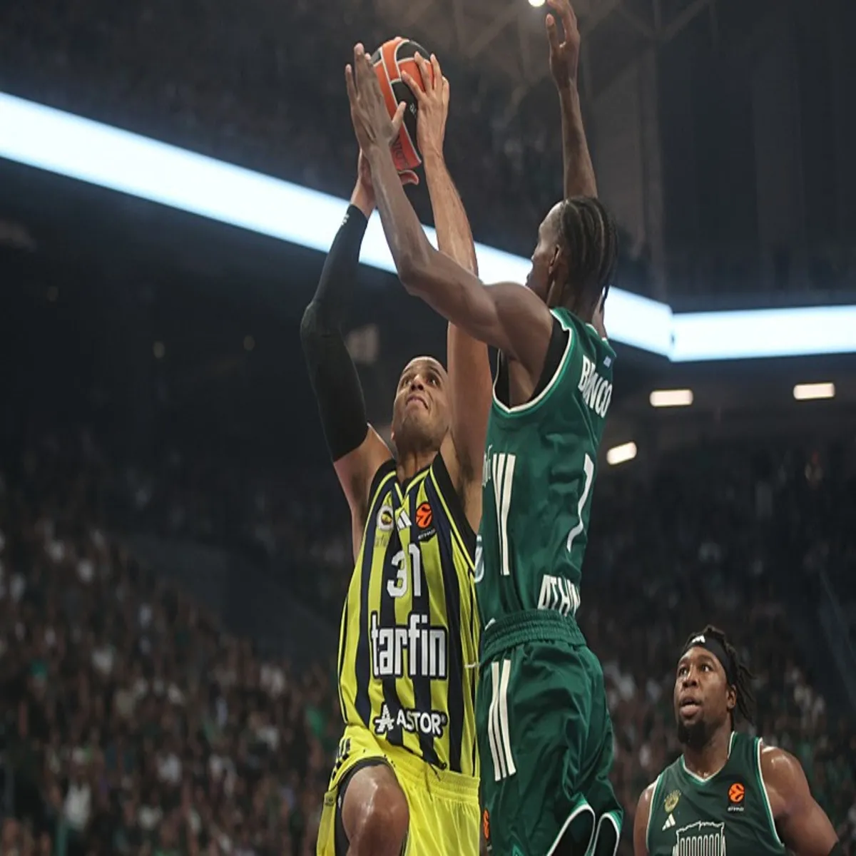 Fenerbahçe Tarfin, EuroLeague'de Panathinaikos'a 92-74 yenildi