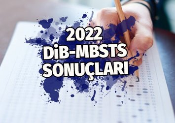 2022 DİB MBSTS SONUÇLARI açıklandı mı? DİB MBSTS sınav sonucu sorgulama ekranı!