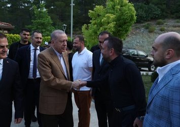 Başkan Erdoğan ile Doğan bayramlaştı!