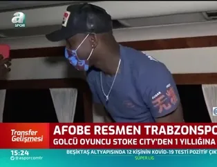 Benik Afobe resmen Trabzonspor'da