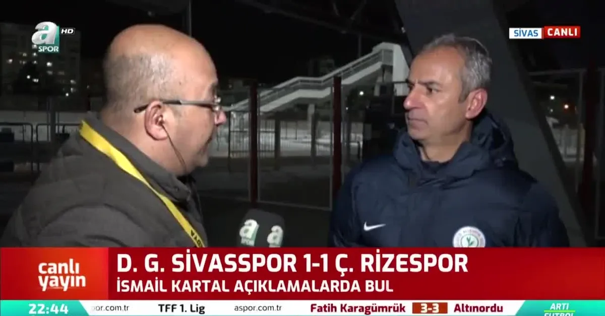 İsmail Kartal: Son dönemlerde çok disiplinli bir oyunumuz var
