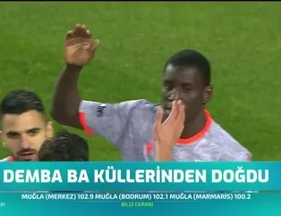 Başakşehir'de Demba Ba küllerinden doğdu