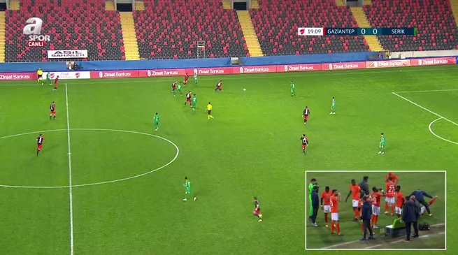 gaziantep fk 3 0 serik belediyespor