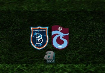 Başakşehir - Trabzonspor | 11'ler belli oldu!