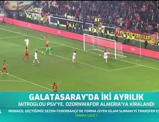 Galatasaray'da 2 ayrılık!