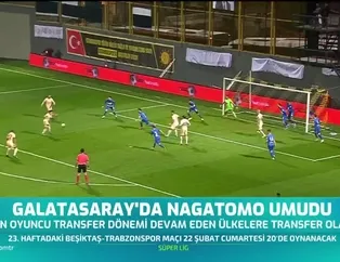 Galatasaray'da Nagatomo umudu