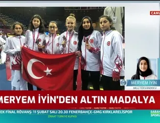 Meryem İyin'den altın madalya
