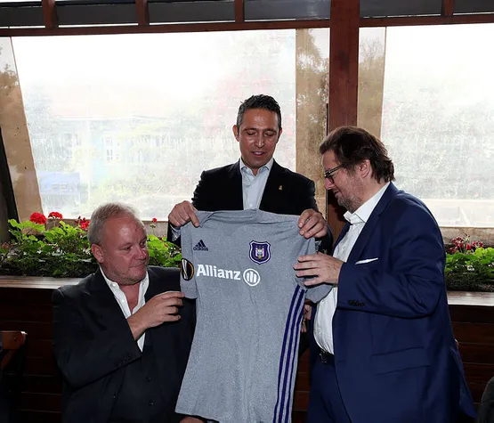 Fenerbahçe ile Anderlecht yöneticileri yemekte buluştu - 1