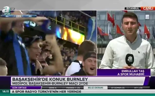 Başakşehir'in konuğu Burnley