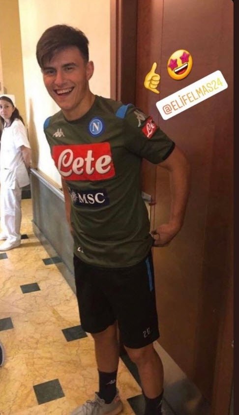 Eljif Elmas Napoli Formasini Giydi Iste O Kare Aspor