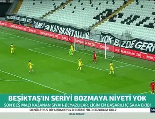 Beşiktaş'ın seriyi bozmaya niyeti yok