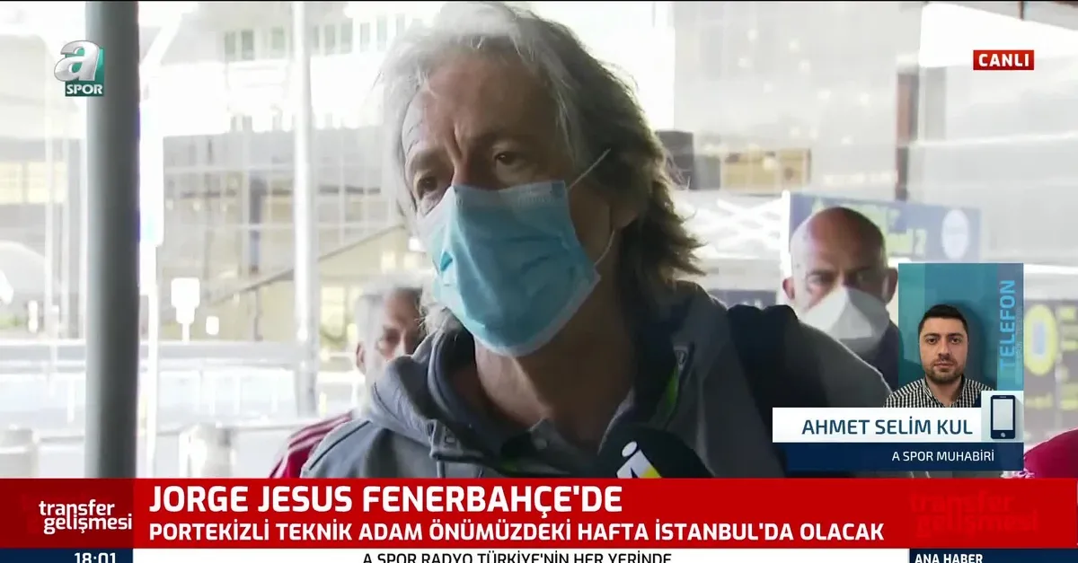 Mutlu son! Jorge Jesus F.Bahçe'de