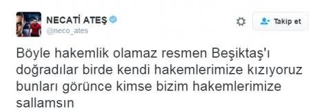 Twitter’da Beşiktaş isyanı