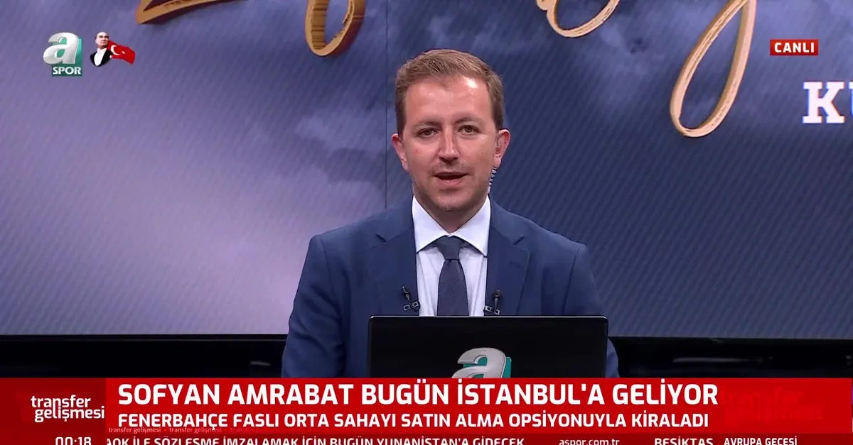 F.Bahçe Amrabat'ı İstanbul'a getiriyor!