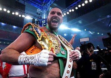 Tyson Fury ringlere veda etti!