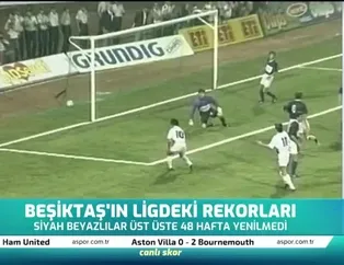 Beşiktaş'ın ligdeki rekorları