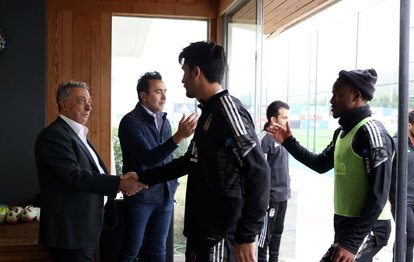 Beşiktaş’ta Ahmet Nur Çebi ve Emre Kocadağ takımı yalnız bırakmadı!