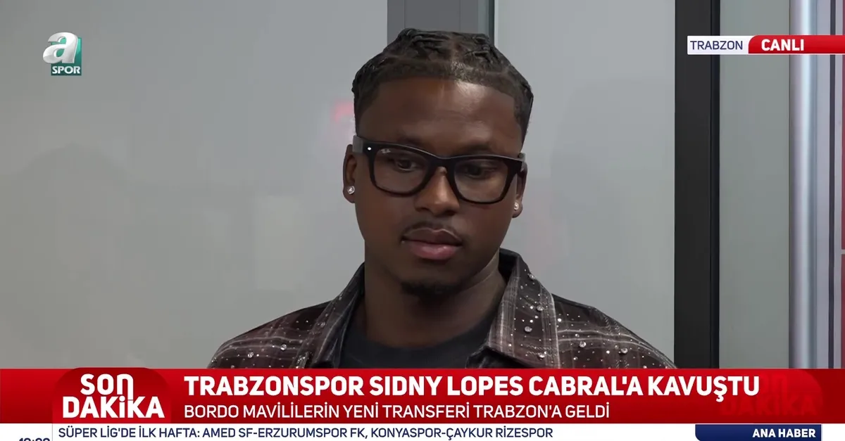 Fırtına'nın yeni transferi Cabral, Trabzon'da!