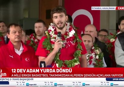 Alperen Şengün açıklamalarda bulundu