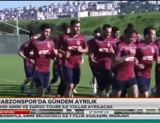 Trabzonspor'da gündem ayrılık