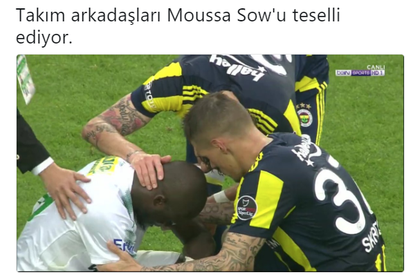 Moussa Sow kendi kalesine attı, sosyal medya yıkıldı!