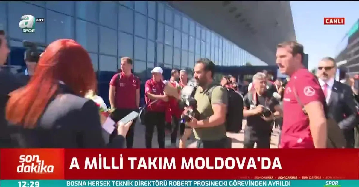 A Milli Takım Moldova'da