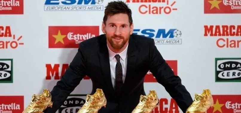 Messi 'Altın Ayakkabı' ödülüne kavuştu