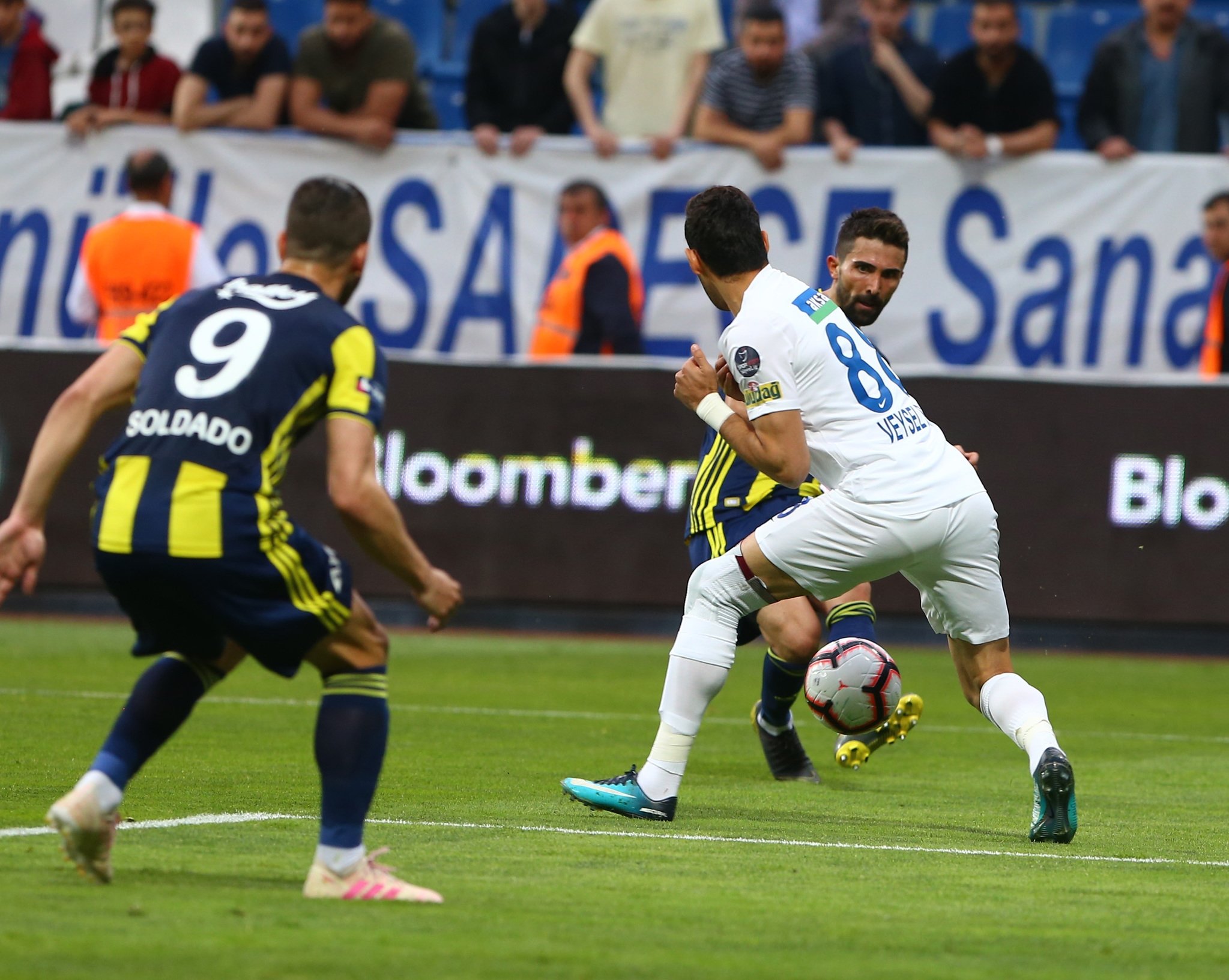 Kasımpaşa - Fenerbahçe maçından kareler