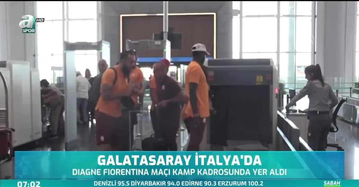 Galatasaray İtalya'da