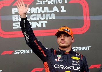 Sprint yarışı Verstappen'in