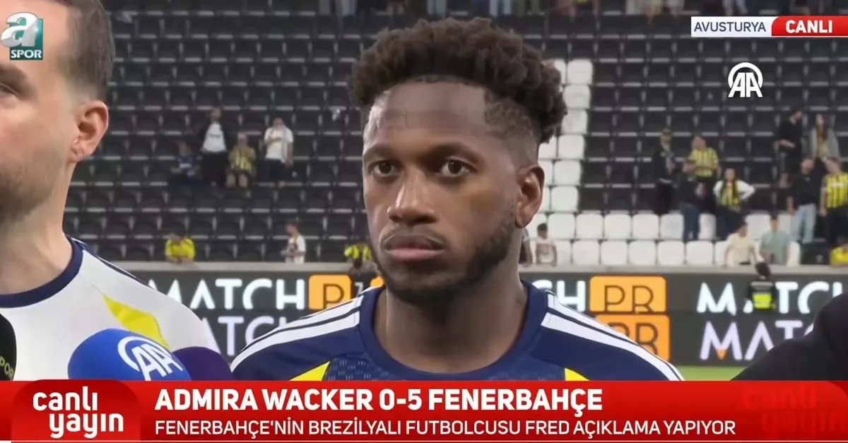 Fred: İsmail Kartal harika bir insan