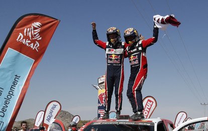 2022 Dakar Rallisi’nin şampiyonları Katarlı Nasser Al-Attiyah ve Büyük Britanyalı Sam Sunderland oldu!