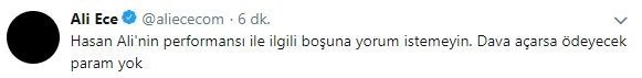 Roberto Carlos’tan Hasan Ali Kaldırım’a...