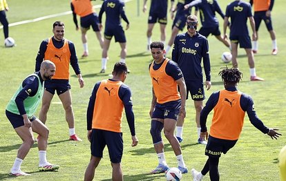Fenerbahçe Galatasaray maçının hazırlıklarını sürdürdü!