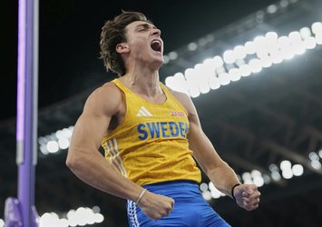 Yeni dünya rekoru Armand Duplantis'ten