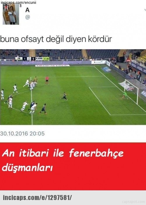 Fenerbahçe - Karabükspor capsleri