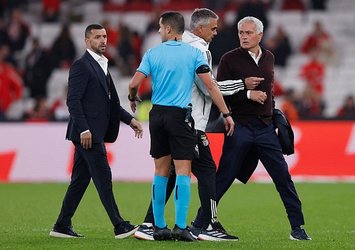 Mourinho'dan hakeme tepki: Üstüne yürüdü!