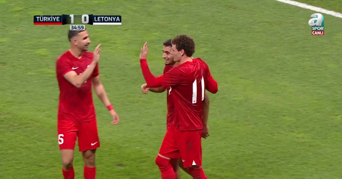 GOL | Türkiye U21 1-0 Letonya U21
