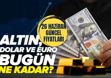 Euro, dolar, sterlin, gram, çeyrek, yarım altın kaç TL?