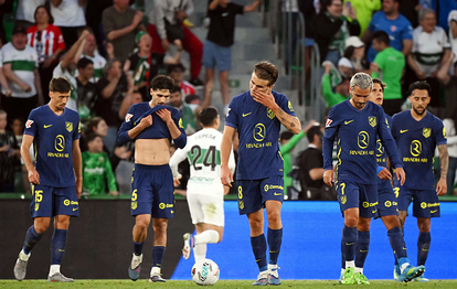 Atletico Madrid’e Elche şoku!