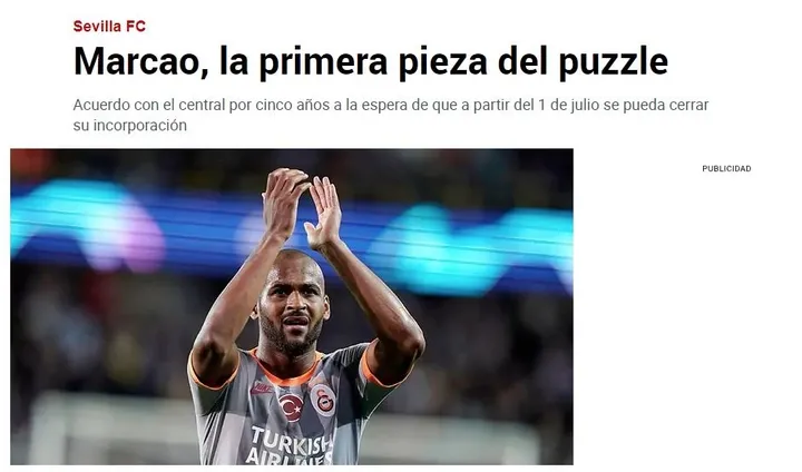 Galatasaray'da Marcao Sevilla’ya transfer oluyor! İşte bonservis bedeli - 1