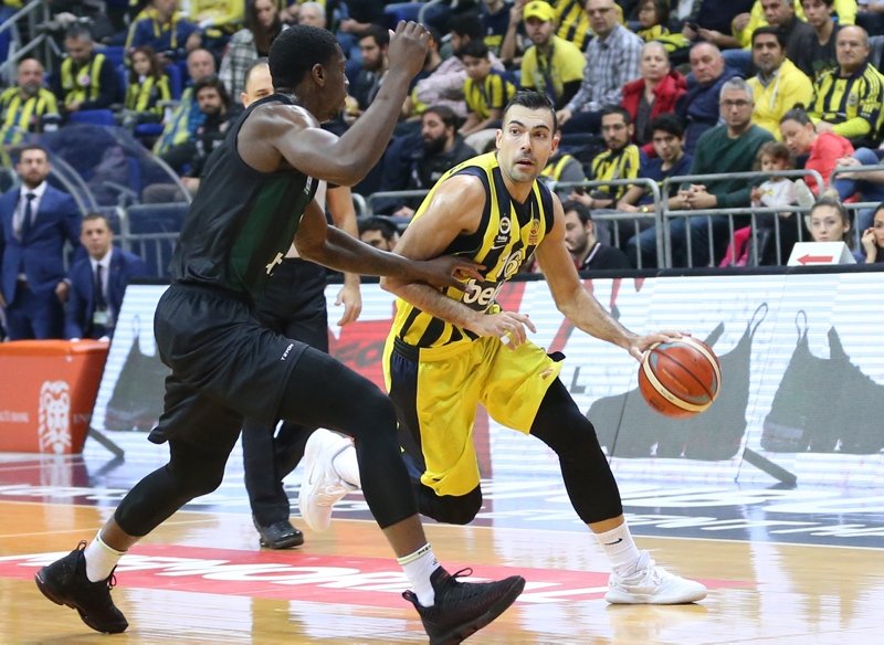 Fenerbahçe’ye ’havada’ kutlama