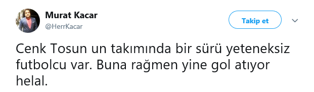 Cenk Tosun’dan büyük başarı!