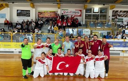 Down Sendromlular Futsal Milli Takımımız Portekiz’i yenerek Avrupa Şampiyonu oldu!